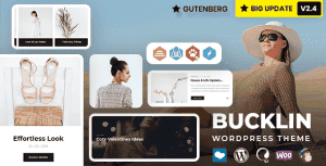 Bucklin – Creative Personal Blog WordPress Theme