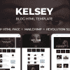 Kelsey – Creative Personal Blog HTML Template