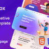 Mariox – Modern Creative Agency HTML5 Template.