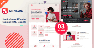 Monyara – Loans & Funding Company Template