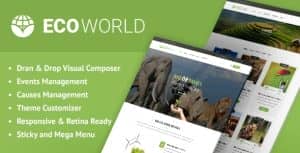 Eco World – Nature and Environmental WordPress Theme