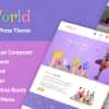 KidsWorld – Kindergarten and Child Care WordPress Theme