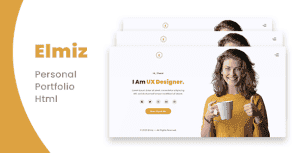 Elmiz – Personal Portfolio Template