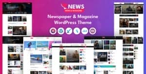 TNews – News & Magazine WordPress Theme
