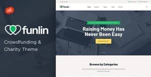 Funlin – Crowdfunding & Charity WordPress Theme