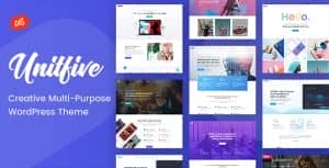 Unit Five – Creative Multi-Purpose WordPress Theme + RTL