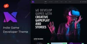Xion – Indie Game Developer WordPress Theme
