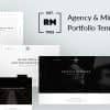 RM – Agency & Minimal Portfolio Template