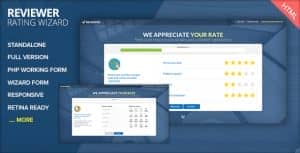 REVIEWER – Rating and Review Wizard HTML Template