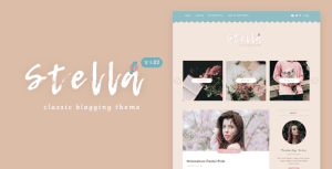 Stella | Classic & Sweet Blogging Theme