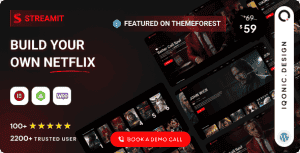 Streamit WP – Video Streaming WordPress Theme