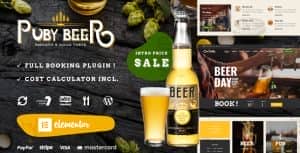Puby – Beer & Brewery WordPress
