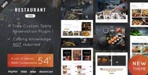 Restaurant Food – WordPress Theme