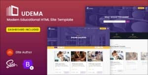 Udema – Educational Site Template