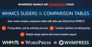WHMCS Pricing Sliders and Comparison Tables – WHMpress Addon