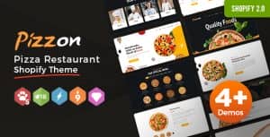 Pizzon – Pizza Restaurant, Fast Food Shopify Theme