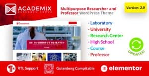 Academix – Multipurpose WordPress Theme