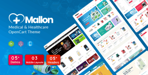 MallOn – Super Fast Medical & Healthcare Stores OpenCart Theme