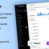 Techmin – React Bootstrap Admin & Dashboard Template