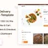 Yum – Tailwind CSS Client & Admin Food Template