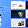 AeroPage – 12 in 1 Tailwind CSS Multipurpose Landing Template