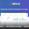 Ubold – Admin & Dashboard Template