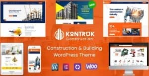 KonTruk – Construction & Building Elementor WordPress Theme