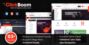 ClickBoom – Responsive Multipurpose Shopify Theme (Sections Ready)