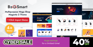 BzoSmart – Responsive Multipurpose Megashop Magento 2 Theme