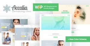 Accalia | Dermatology Clinic & Cosmetology WordPress Theme + Elementor