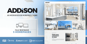 Addison – Architecture & Interior Design WordPress Theme