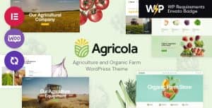 Agricola – Agriculture & Organic Farm Theme