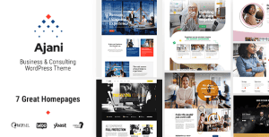 Ajani – Business & Consulting WordPress theme