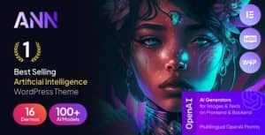 AI ANN – AI Generator OpenAI Elementor WordPress Theme
