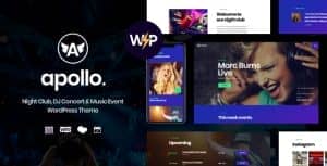Apollo | Night Club, DJ Concert & Music Event WordPress Theme