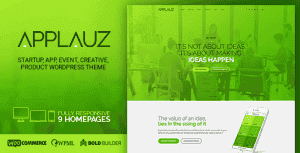 Applauz – Software, Technology & Digital WordPress Theme