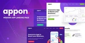 Appon – App & SaaS Software Theme