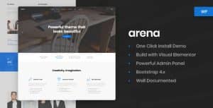 Arena – Business & Agency WordPress Theme