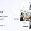 Authlog – Bootstrap 5 Authentication Page HTML Template