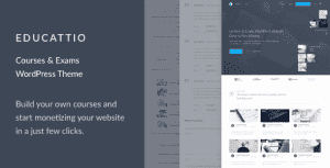 Educattio – Courses & Exams WordPress Theme