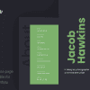 Fabius – One Page Resume WordPress Theme