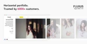 Fluxus – Horizontal Portfolio Theme