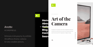 Anotte – Horizontal Photography WordPress Theme