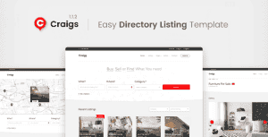 Craigs – Directory Listing Template