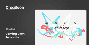 CreaSoon – Creative Coming Soon Template
