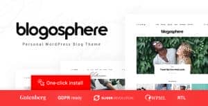 Blogosphere – Magazine and Blog WordPress Theme