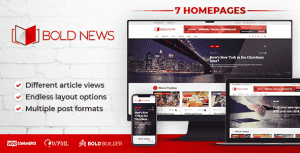 Bold News – Magazine & Newspaper WordPress Theme