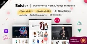 Bolster – Vue Nuxtjs 3+ eCommerce Shop Template
