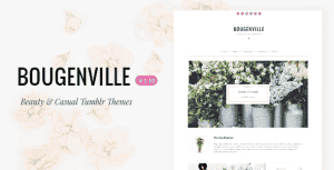 Bougenville | Beautiful & Casual Tumblr Theme