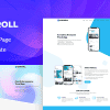 Carroll – App Landing Page HTML Template